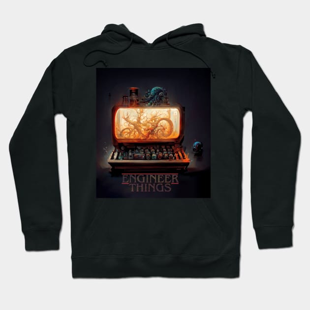 Engineer Things Hoodie by dlbatescom